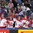 COLOGNE, GERMANY - MAY 9: Denmark players celebrate on the bench after Morten Green #13 shoot-out goal against Slovakia during preliminary round action at the 2017 IIHF Ice Hockey World Championship. (Photo by Andre Ringuette/HHOF-IIHF Images)

